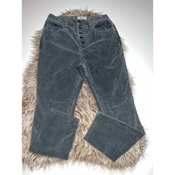 We are free women’s button zipper corduroy pants - Picture 1 of 13